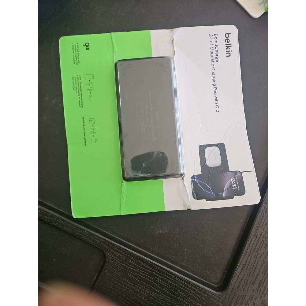 Belkin Boost Charge Pro 2-in-1 Qi2 Magnetic Wireless Charging Pad for iPhone